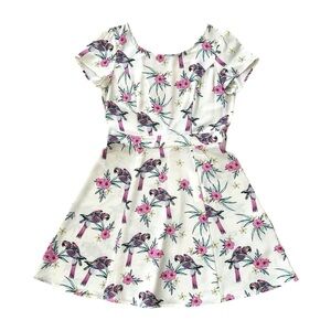 NWT Molly Bracken Dress Parrots Women’s Medium